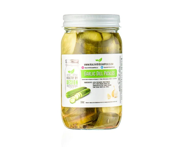 Garlic Dill Pickles - Organic