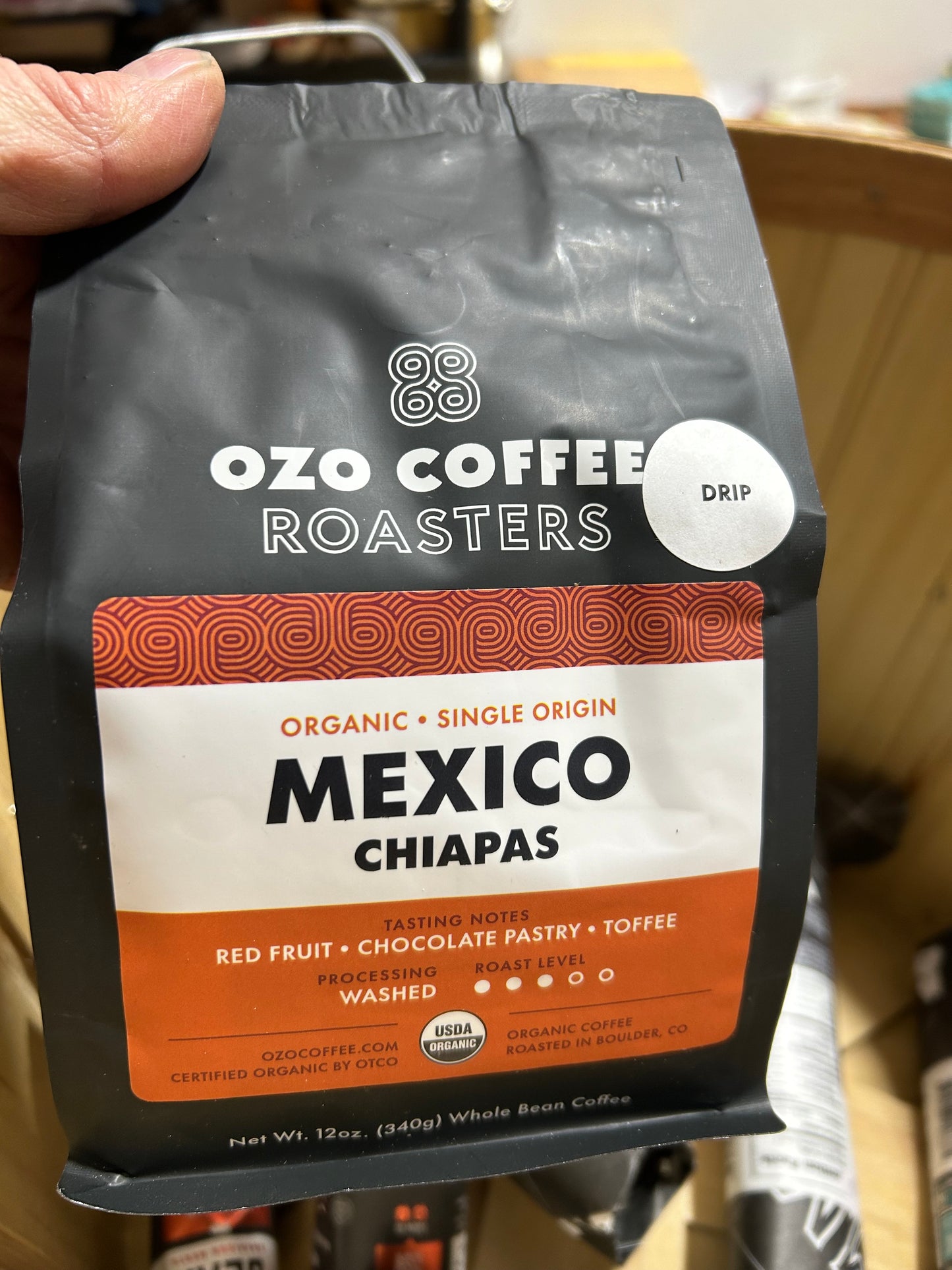 Freshly Roasted OZO Coffee -- Chiapas