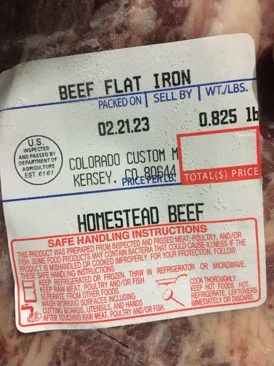 Beef: Flat Iron Steak