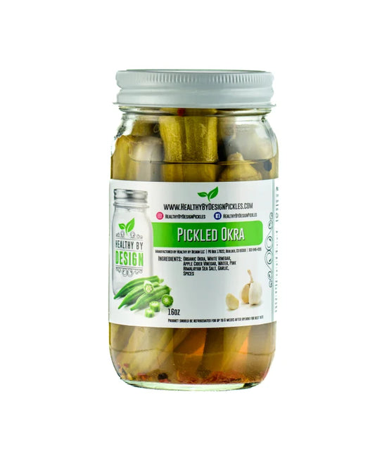 Pickled Okra - Organic