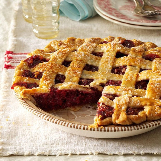 Cranberry-Walnut Pie