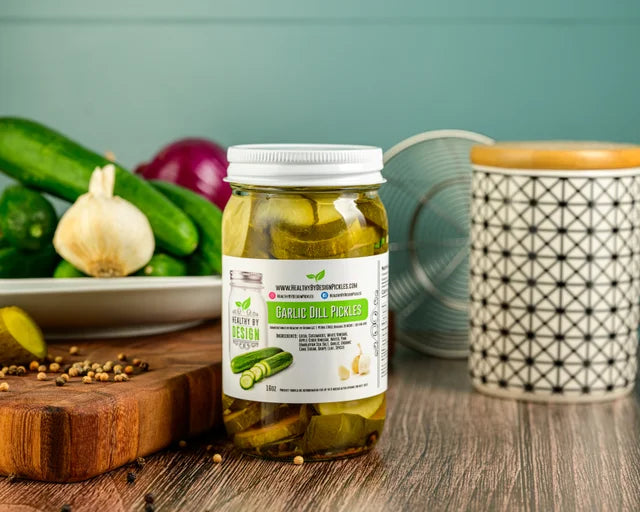 Garlic Dill Pickles - Organic