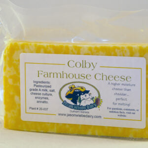 Cheese: Colby Farmhouse Cheese -- 16oz
