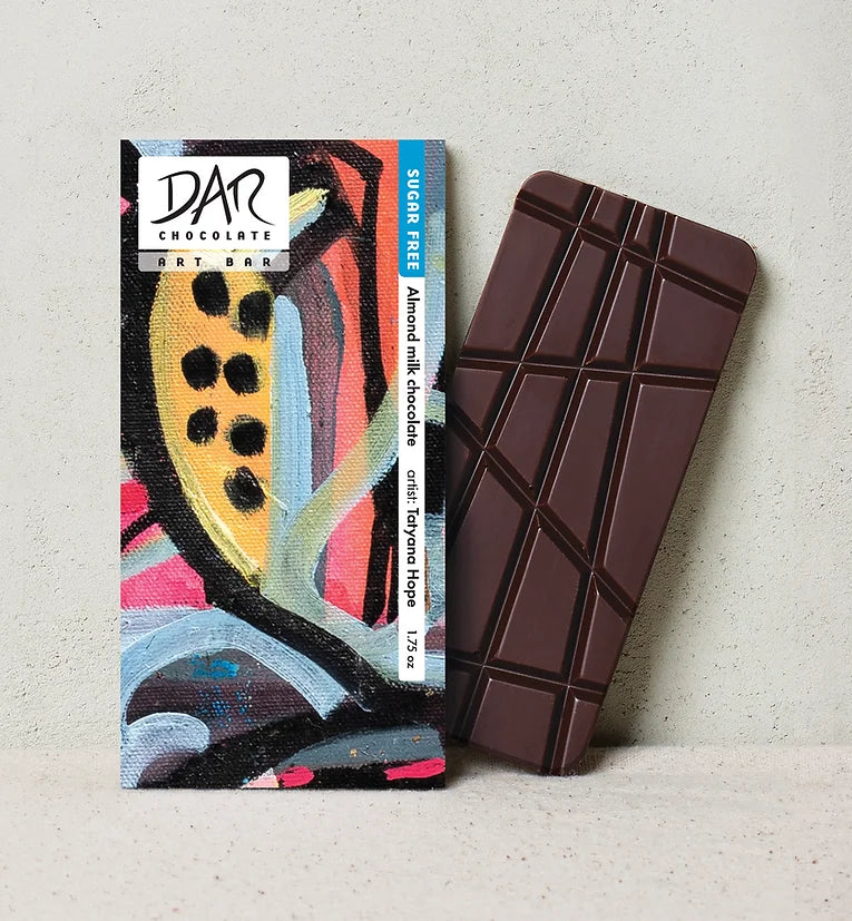 DAR Almond Bar sugar free chocolate (33%) -- 1.75oz